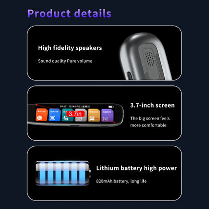 Translation Pen 142 Languages Smart Scanner Translator Pen Intelligent Scanning Point Reading Recording Pen for Teacher Student