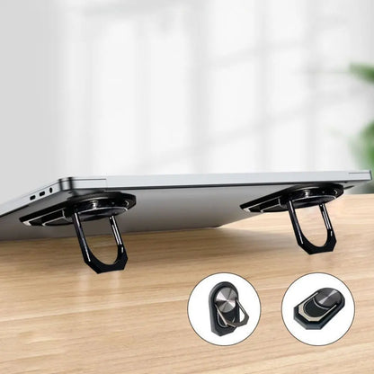 Self-Adhesive Mini Foldable Laptop Stand Invisible Mini Invisible Notebook Holders Colorful Adjustable