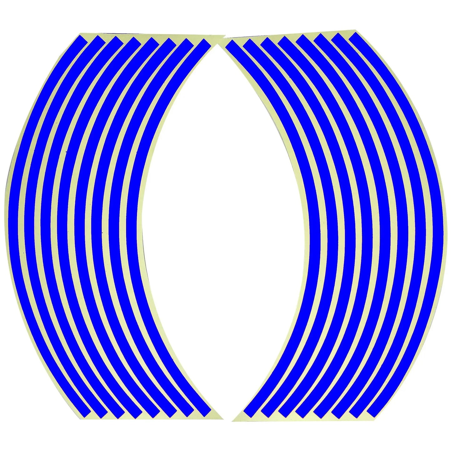 Car Styling Strips Reflective Motocross Bike Motorcycle Wheel Stickers and Decals 17/18 Inch Reflective Rim Tape 1 Set 7 Colors