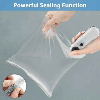 Rechargable  USB 2 In 1 Bag Mini Heat Sealer Storage Bag Plastic Package Snack Sealer Clip Bag Handheld Heat Sealer Bag 2026