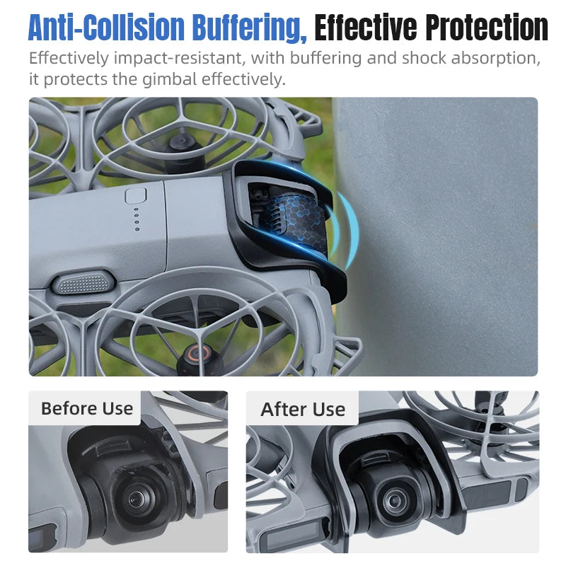STARTRC Gimbal Bumper Guard for DJI Neo 2 Accessories ABS Anti-Collision Protection Guard Bar for DJI Neo 2 Drone Camera