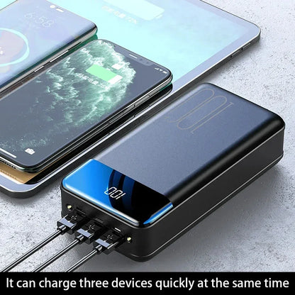 Power Bank 100000mAh QC PD 3.0 Fast Charging Powerbank 100000mAh External Battery Charger Poverbank For iPhone Xiaomi Samsung
