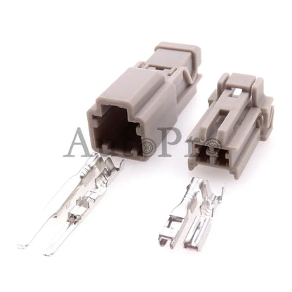 1 Set 2 Hole 6098-0240 6098-0239 AC Assembly Auto Wiring Harness Plastic Housing Unsealed Socket Car Trunk Lock Plug For Honda
