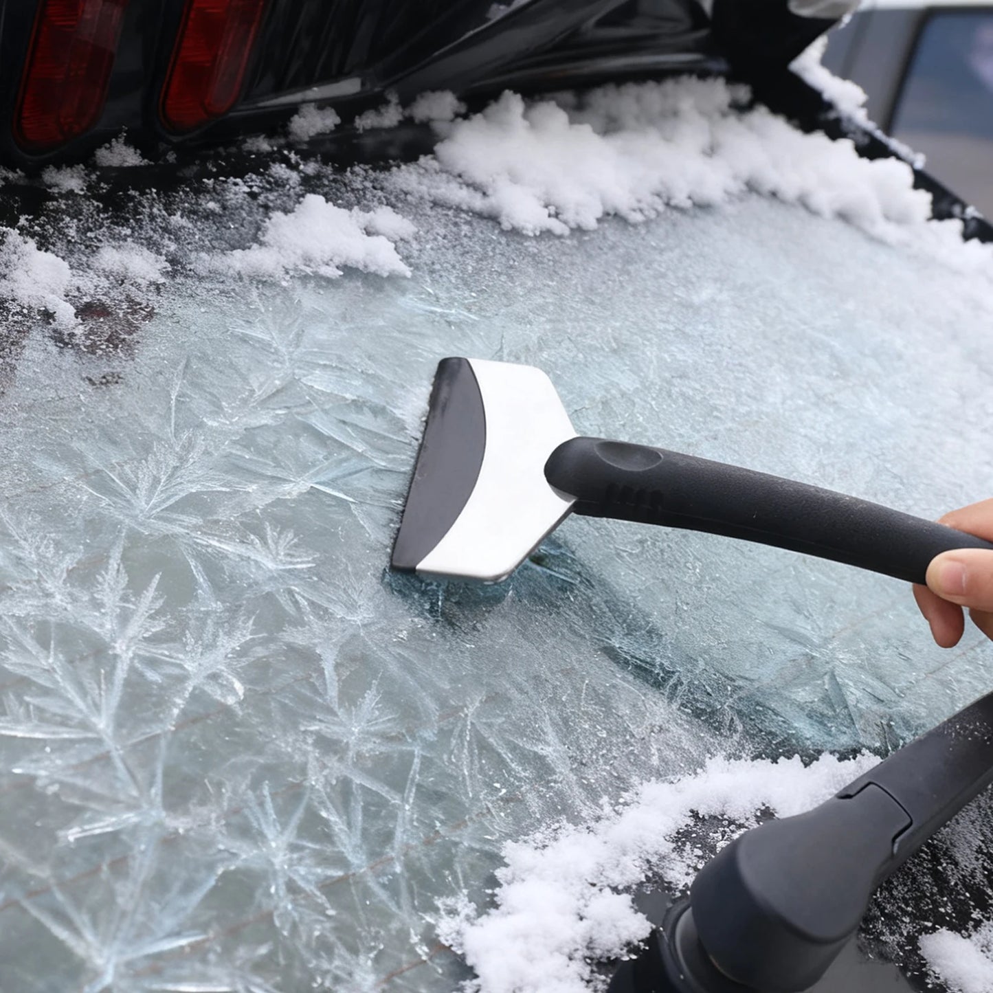 Car Ice Scraper Snow Removal Shovel Multifunction Winter Windshield Window Snow Clean Scraping Tool Auto Ice Breaker Snow Shovel