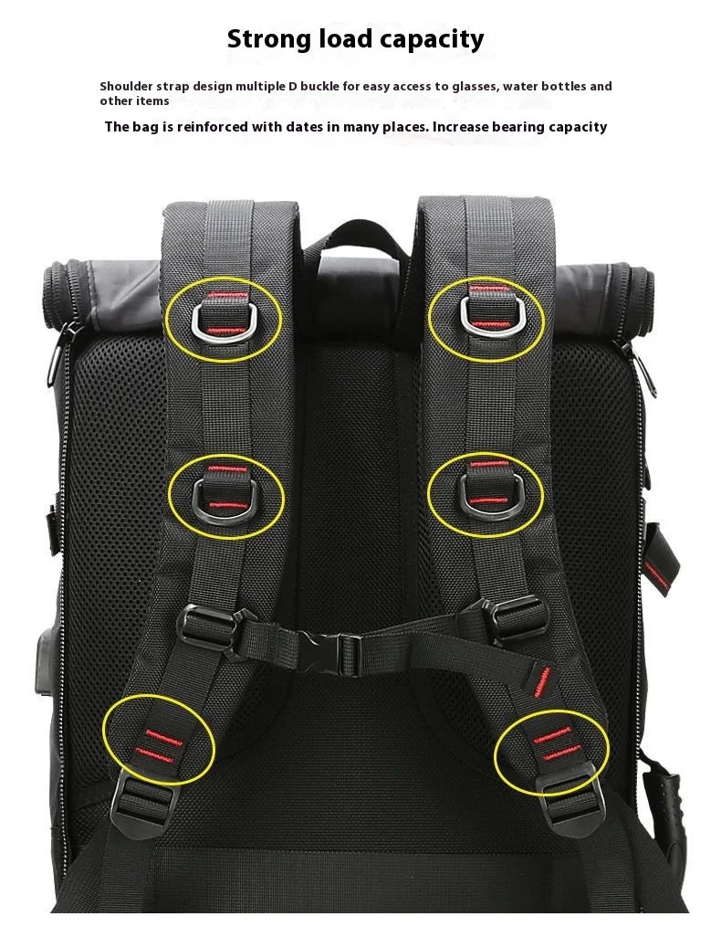 50L 70L Large Capacity Travel Backpack Luggage Sports Training Fitness Independent Shoes Storage Bag Laptop Bags