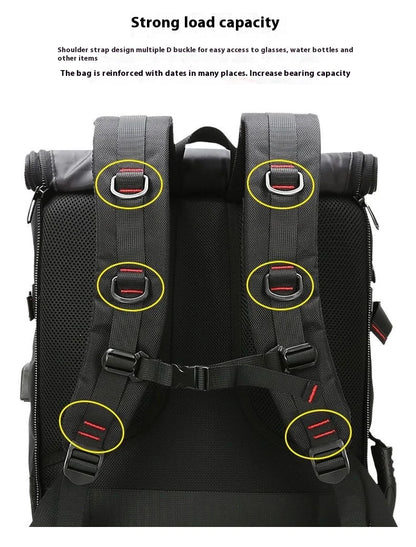 50L 70L Large Capacity Travel Backpack Luggage Sports Training Fitness Independent Shoes Storage Bag Laptop Bags