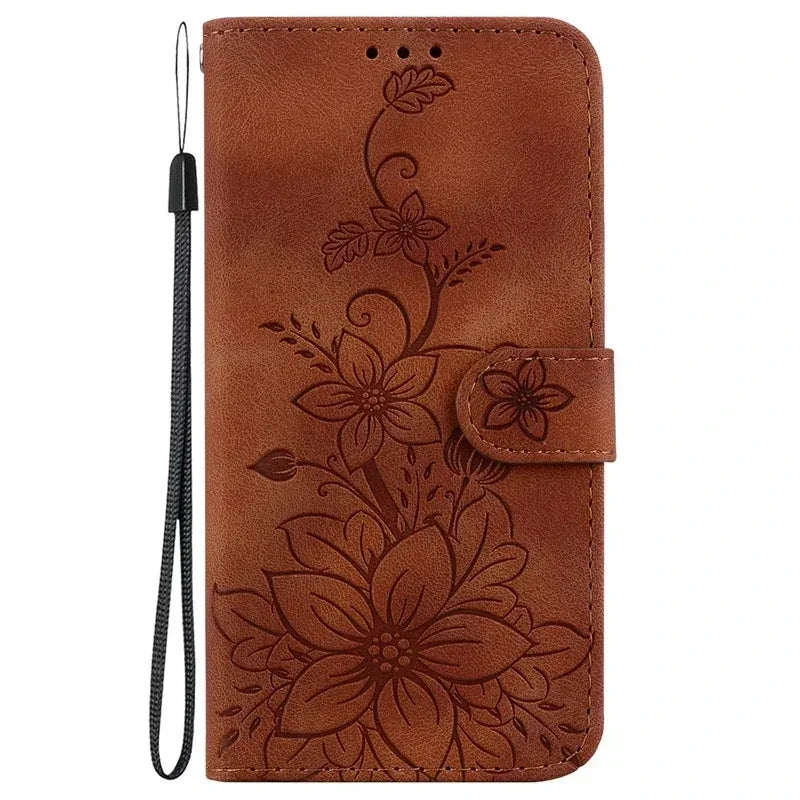 For Xiaomi Redmi 13 Case Solid Color Leather Flip Phone Case for Xaomi Redmi 13 Cover Redmi13 13C 5G Wallet Card Slots Etui