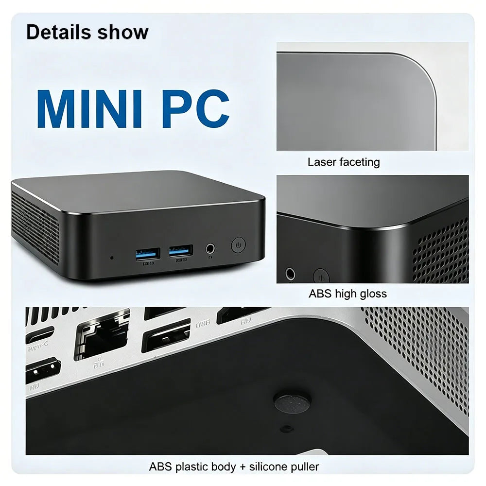 2026 Mini PC Windows 11 Pro Intel Core i7-4510U Minipc Computer 16GB RAM 1TB 2TB SSD WiFi6 USB Portable Mini Desktop PC Office