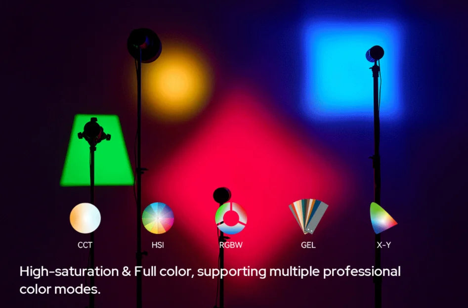 Godox MS60R RGB MS60Bi Bi-Color LED Light For Film, Broadcast & Video Production - KNOWLED Series