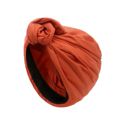 Woman Muslim Headscarf Cap Cotton Headband African Head Wraps Elegant Retro Turban for Ladies Beanies Caps Muslim Headpiece