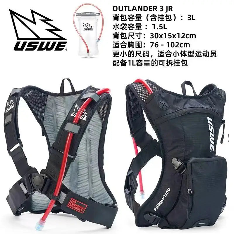 Bag Backpack Durable Water Pack Forest Trail Off-Road Motorcycle Long-DistaSpecial Offer Green Trail Off-Road Sweden USWE Water