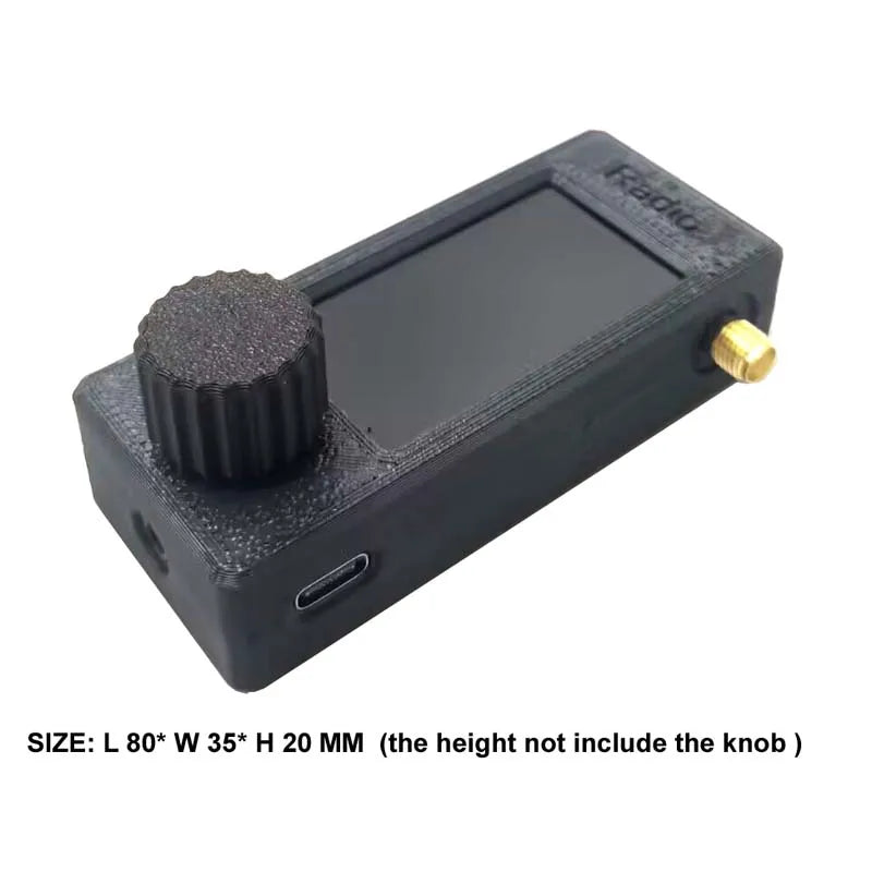 SI4732 V3 Mini Pocket 0.5-108mhz SSB AM FM HF SW MW Display All Band Receiver Radio With 2 Antenna Built-In Speaker
