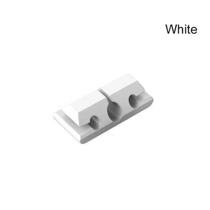 Silicone Cable Organizer USB Data Cable Winder Flexible Cable Management Cord Clips For Mouse Headphone Earphone Car Wire Holder
