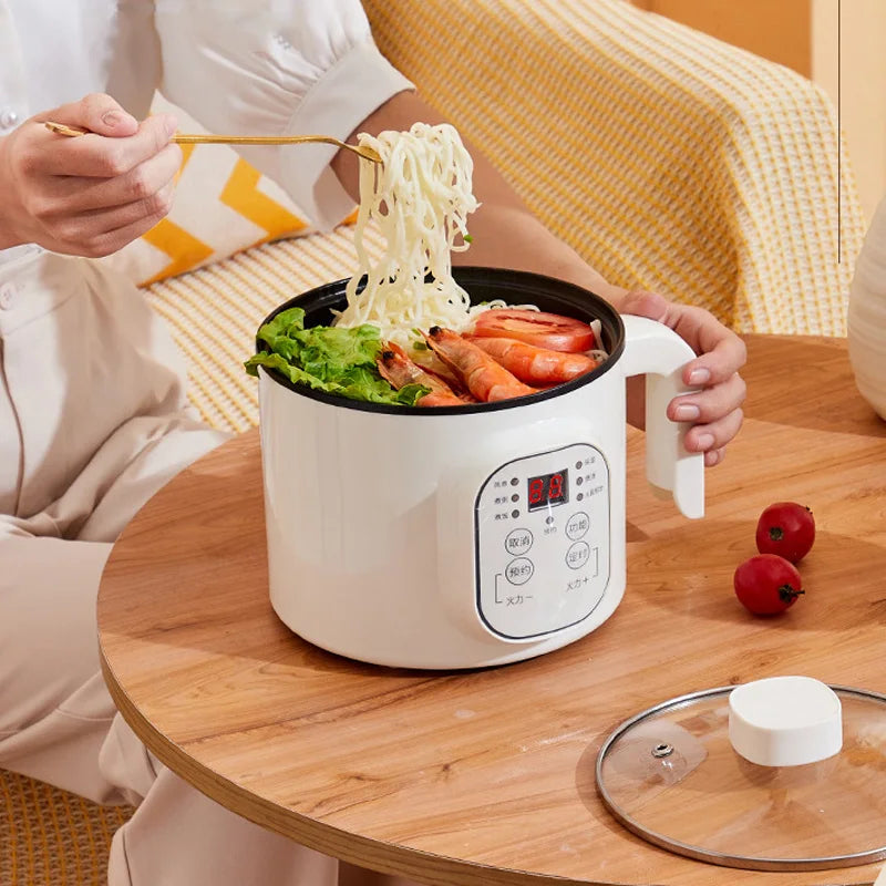 Multifunctional Electric Slow Cooker Portable Dormitory Student Office Staff Mini Electric Pot Stir Stew Non-Stick Rice Cooker