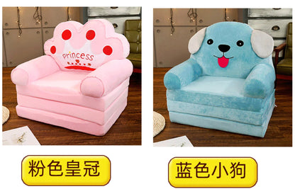 Home Cute Princess Style Folding Sofa Bed Multifunctional Lazy Leisure Single Seat Sofa For Home Decor Living Room Furniture