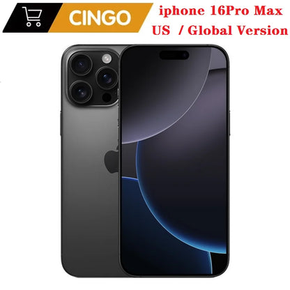 98%New Apple iPhone 16 Pro Max 6.9' 5G LTPO Super Retina XDR OLED Face ID NFC A18Pro Unlocked 256GB 512GB Original  Smart phone