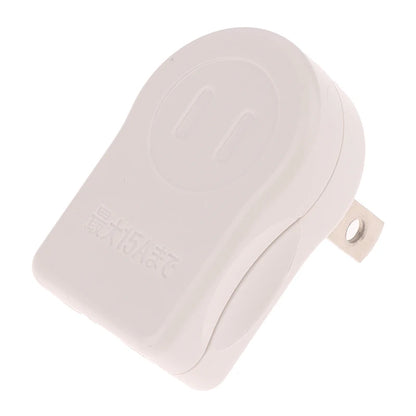 1Pcs US 2PIN 360 Angle Rotatable Power Socket Plug Adapter Foldable Travel Aadapters Power Converter Plug Electrical Socket
