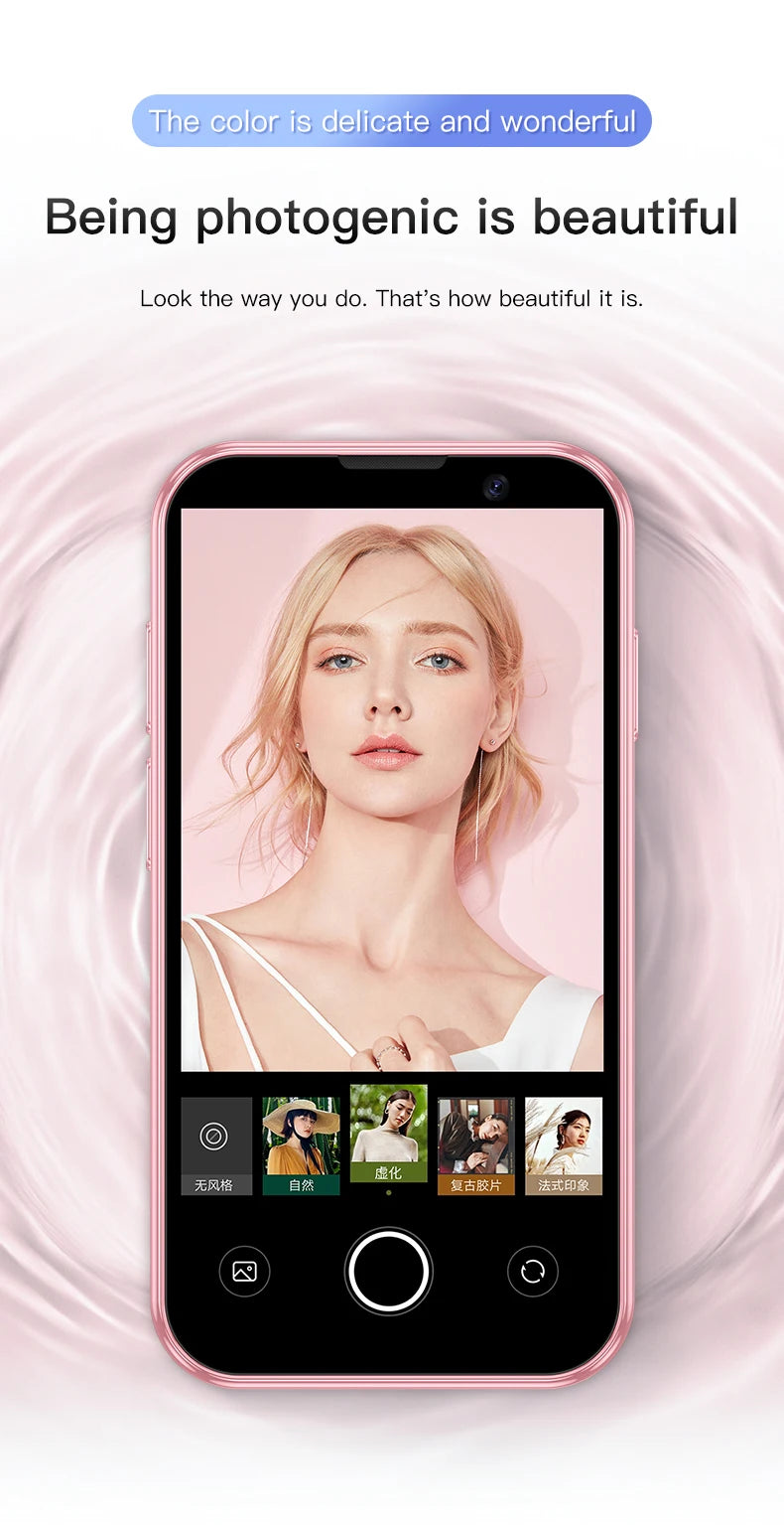 SOYES New XS18Pro 3.0" Mini Smartphone 2GB RAM 16GB ROM Facial Recognition Android 9.0 Dual SIM Standby 3G Network Little Phone
