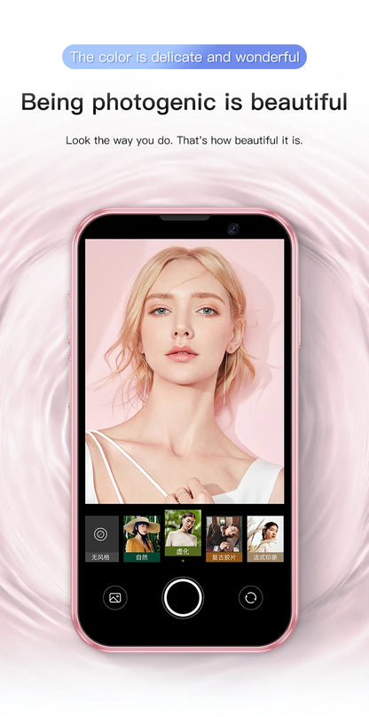 SOYES New XS18Pro 3.0" Mini Smartphone 2GB RAM 16GB ROM Facial Recognition Android 9.0 Dual SIM Standby 3G Network Little Phone