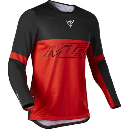 2026 New 3D Printed Mountain Bike Sports T Shirt Off Road Long Sleeve Motorcycle Sportswear Quick Dry Fabric for Race Cycling