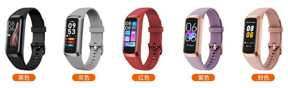 LIGE Amoled Smart Watch Men 2024 Smart Band Women Heart Rate Blood Smartwartch Waterproof Smart Bracelet Sport Fitness Tracker