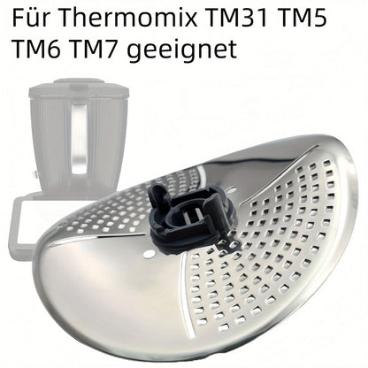 TM7 Protective Cover Peeler Cutter, Blade Cover Attachment for Thermomix TM6 TM5 TM7 Vegetables Stainless Steel, Kitchen Accesso