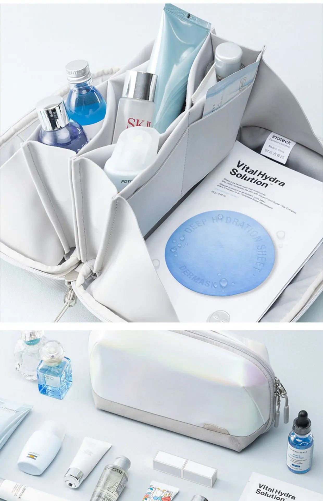 Cable Storage Bag Waterproof Digital Electronic Organizer Portable USB Data Line Charger Plug Storage Bag Travel Cable Organizer