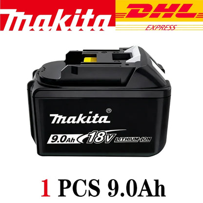 100% Genuine Makita Battery 18V 6Ah 9Ah Rechargeable Lithium Battery High Capacity for Makita Cordles Power Tool Battery