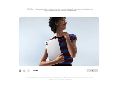 Global Version Xiaomi Redmi Pad 2 Pro Wifi 8 + 256GB 12.1 Inch 2.5K Crystal-clear Certified Eye-care Display Quad Speakers Massive 12000mAh (type) Battery Tablet PC