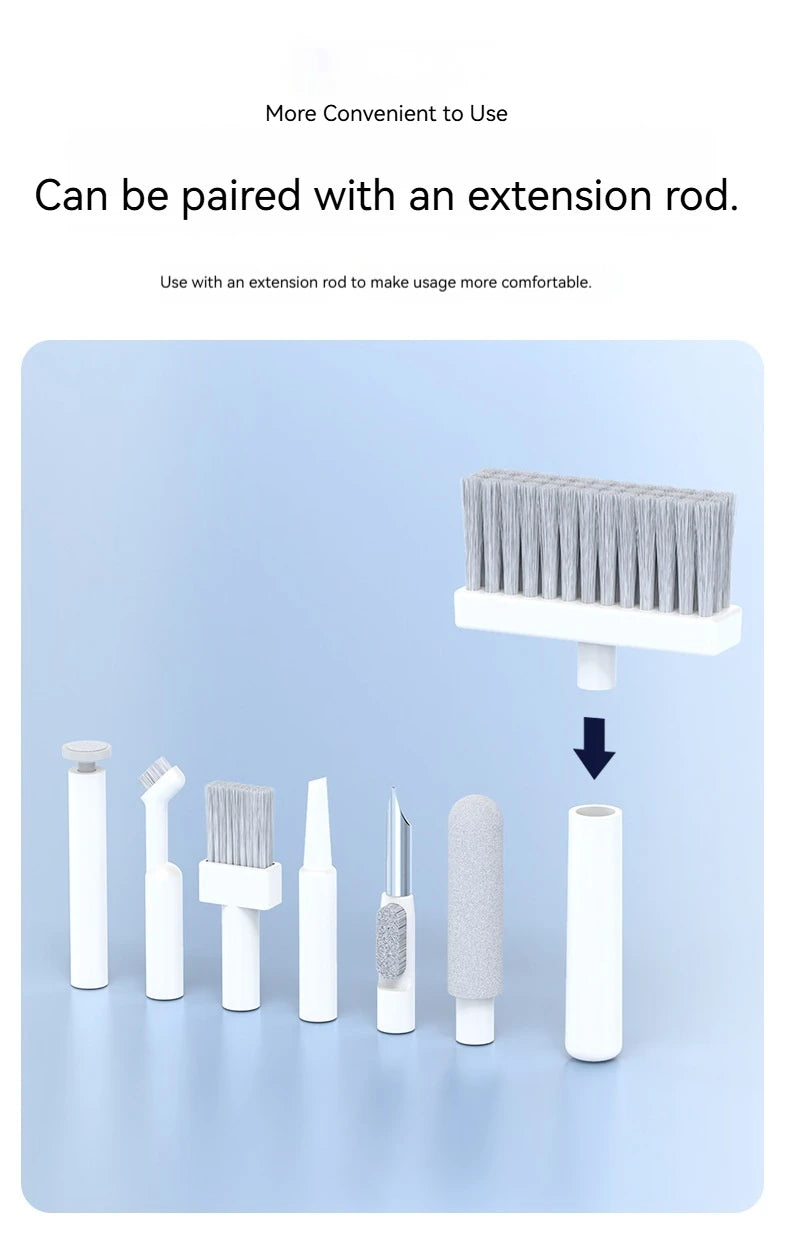 22-in-1 Multifunctional Cleaning Set Office Wristband Keyboard Support Leather Sponge Hand Holder Keyboard Palm Tray