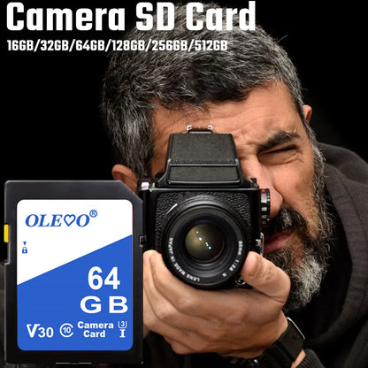 SD Card Class 10 16GB 32GB Memory Card 64GB 128GB 256GB 512GB Memory Card For Camera SRL