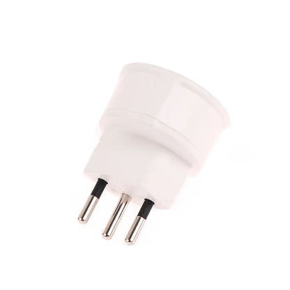 1 Pc European France To Swiss Plugs Travel Adapter 3 Pin Plug 10A 250V Power Plug EU To Switzerland Electrical Plug Socket