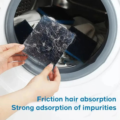 Essential pet hair remover for laundry, reusable stickers, cat hair remover, pet fur gripper, cleaning tool, washing machine