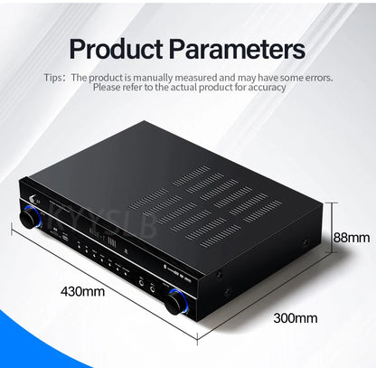 KYYSLB 900W 5.1 Bluetooth Sound Amplifier for Speakers Audio HIFI Karaoke Fever Digital Home Theater System Amplifiers