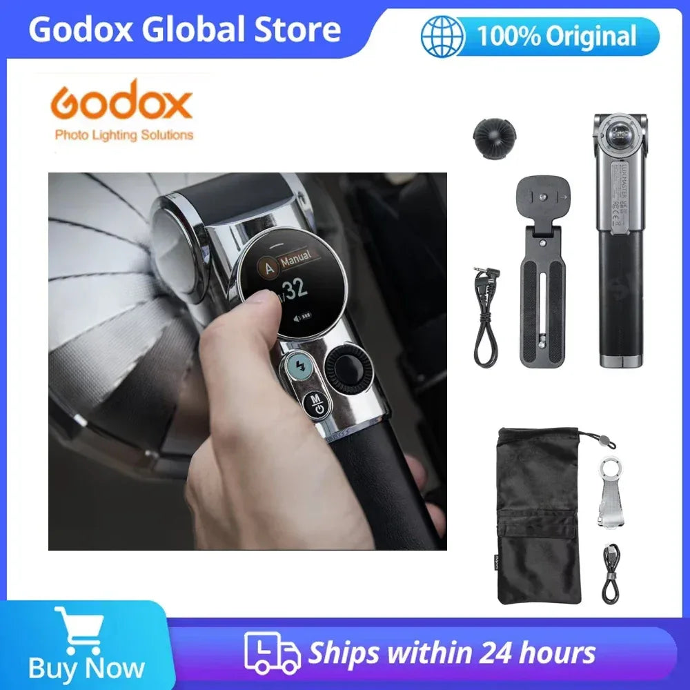Godox Lux Master Retro Camera Flash Portable for Canon Sony Nikon Fuji Olympus Leica Pentax