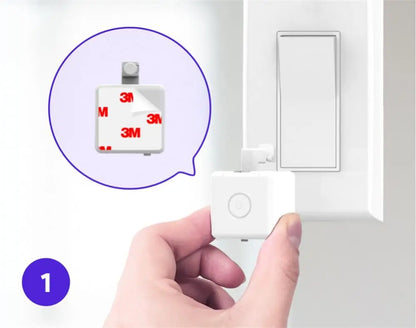 Tuya Zigbee Fingerbot Plus Smart Fingerbot Switch Button Pusher Smart Life Timer Voice Control Support Bluetooth Alexa Google