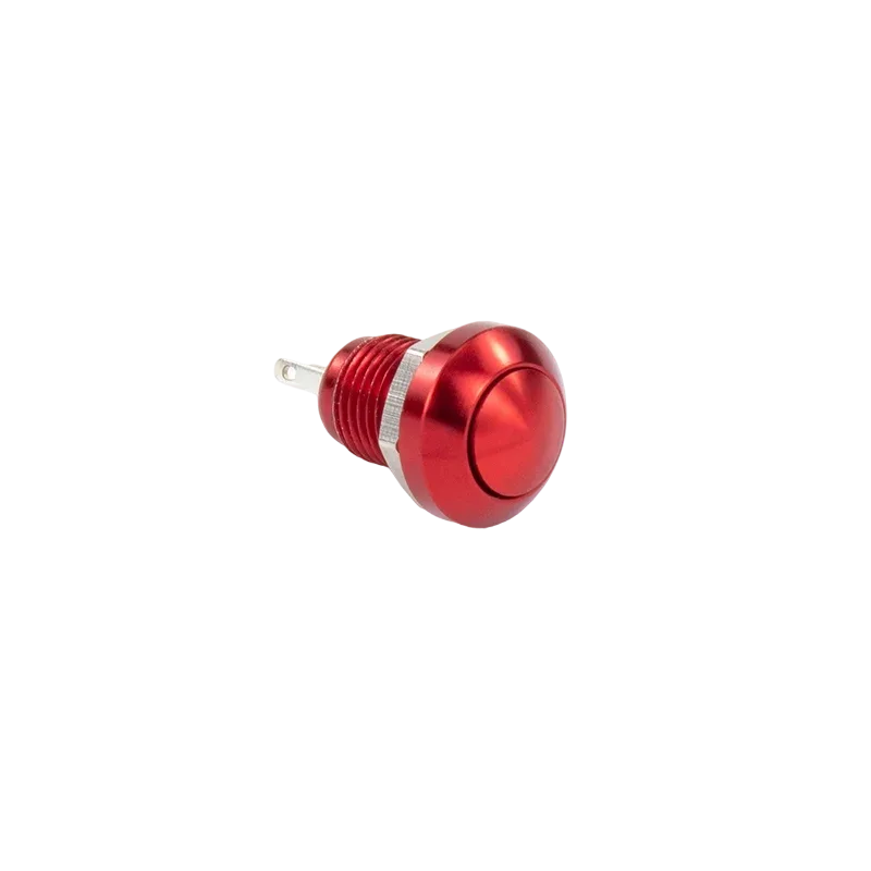 8mm 10mm metal button mini small switch dustproof self resetting point action ball head circular micro start solder foot 3-24V