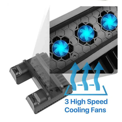 Stand Fan For Support Sony Play Station PS4 Pro Slim Console Playstation PS 4 Game Controller Cooler Accessories Cooling Control