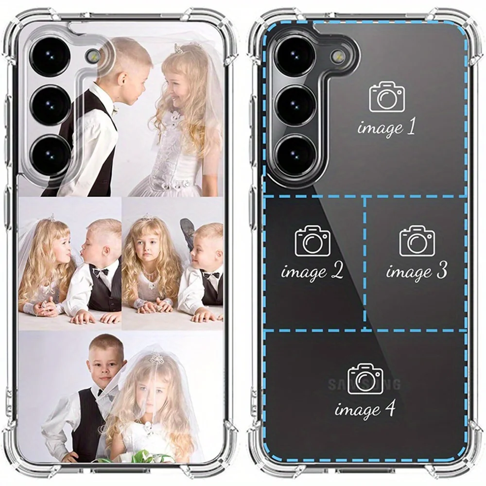 Customized Private picture Phone Case For Samsung Galaxy S25 S24 S23 S22 S21 FE S10 S9 Plus Ultra 5G DIY Photo Soft Cover