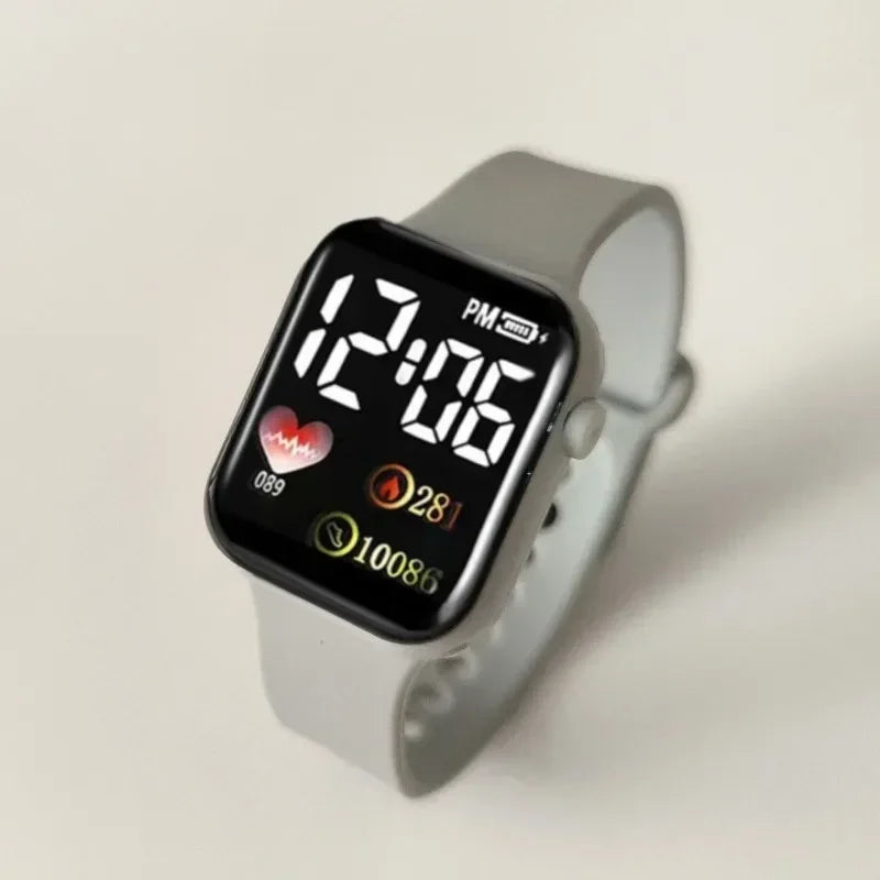 2026 New LED Electronic Watch Waterproof Digital Sports Wristwatch Fashion Casual Student Daily Outdoor Watch Relogio Feminino