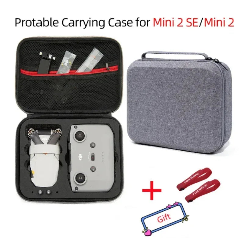 Handbag Portable Shockproof Box For DJI Mini 4K/DJI Mini 2/ Mini 2 SE Transport Case Drone Remote Control Accessorie Storage Bag