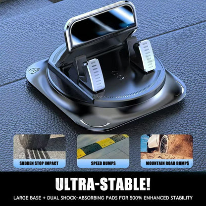 360 Rotating Car Phone Holder Dashboard Non-slip Desktop Phone Mount Stand Smartphone Universal GPS Navigation Bracket Support