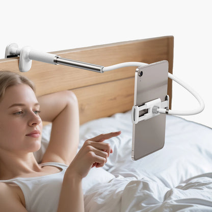 Oatsbasf Gooseneck Tablet Stand Holder Phone Stand Holder with Adjustable Flexible Long Arm for Bed Lazy Bracket 4.7-13" Device