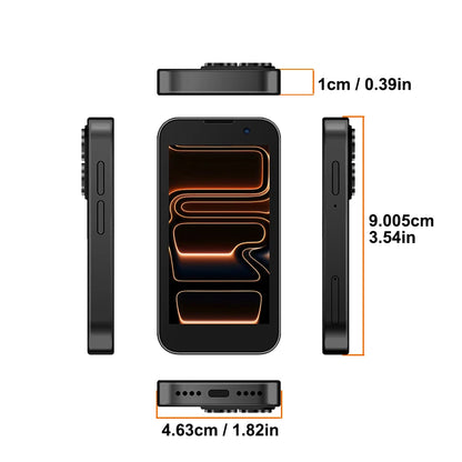SOYES i17 Mini Smartphone 3.0" Display 2GB RAM 16GB ROM Dual SIM Standby Dual Camera Android 9.0 Multi Apps Support Small Phone