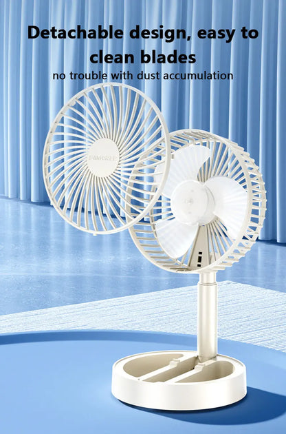 Lenovo USB Direct Desktop Fan Premium airflow Portable Cool Modern Living fan Premium Silent Fan Suitable for dormitory office