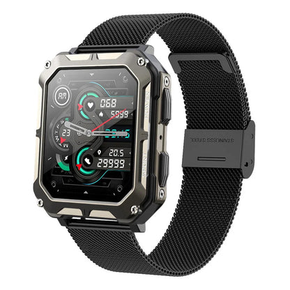 Smart Watch C20 PRO 1.83 Inch Men Music BT Call Outdoor Sports Fitness Tracker Heart Rate Blood Pressure Smartwatch