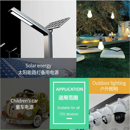 12V Li-ion Battery Pack 50Ah/40Ah/30Ah/20Ah A+ 18650 Battery Pack Long-lasting for Sprayer,Children's Toy Car,Scale,Solar Energy