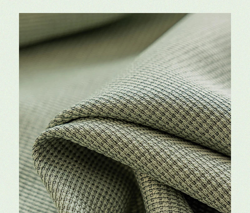 Modern Simple Balcony Drapes Light Luxury Bedroom Thick Blackout Curtain Large Area Bay Window Curtains Home Living Room Drape