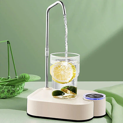 Electric Water Pump Smart Rechargeable Automatic Water Dispenser for Gallon Drinking Portable Water Bottle Pump for Home Office