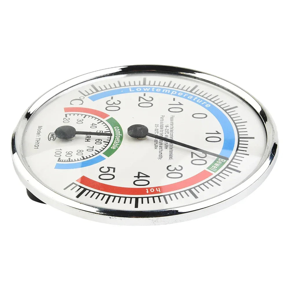 Thermometer Hygrometer Thermo Analog Humidity Temperature Meter Indoor Outdoor Climate Control Garden Thermometer